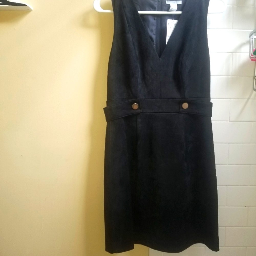 H&M little black sheath dress size 6 NWT